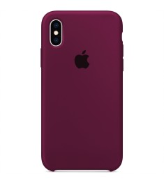Силикон Original Case Apple iPhone X / XS (57) Marsala