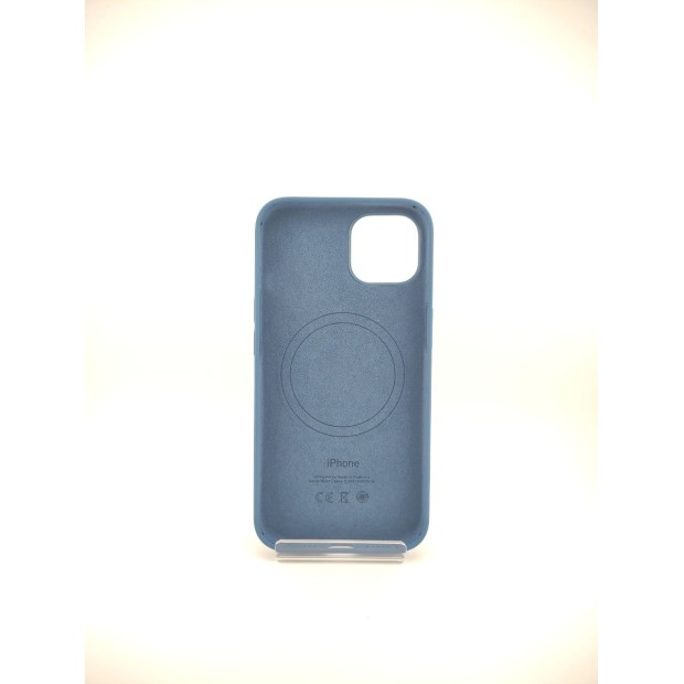 Чехол Silicone Case with MagSafe Apple iPhone 13 (Blue Jay)