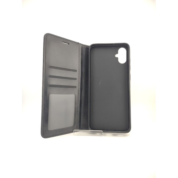 Чехол-книжка Leather Elegant Samsung Galaxy A05 (Чёрный)