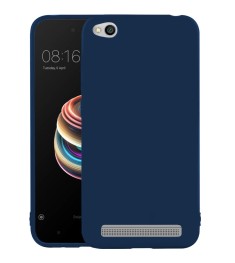 Силиконовый чехол iNavi Color Xiaomi Redmi 5a (темно-синий)
