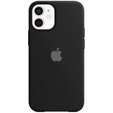 Силикон Original Case Apple iPhone 12 Mini (07) Black