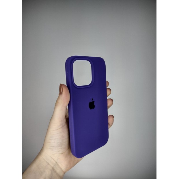 Силикон Original Round Case Apple iPhone 13 Pro (02) Ultra Violet