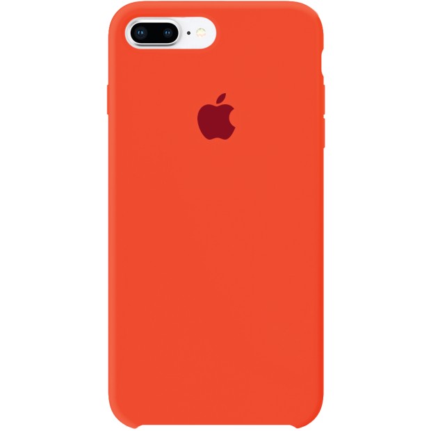 Чехол Силикон Original Case Apple iPhone 7 Plus / 8 Plus (18) Orange