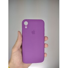 Силикон Original RoundCam Case Apple iPhone XR (28) Brinjal