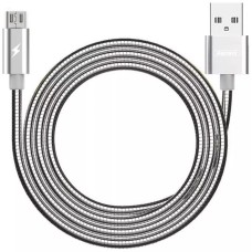 USB-кабель Remax Zink Serpent RC-080m (MicroUSB) (Стальной)