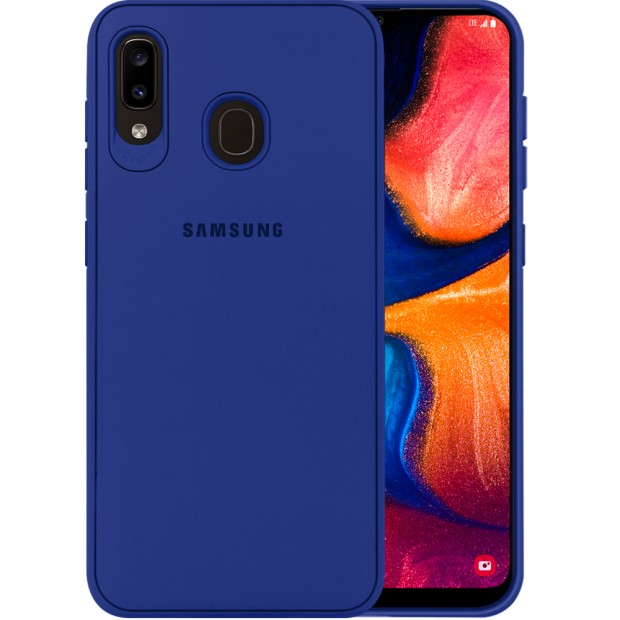 Силиконовый чехол Junket Case Samsung Galaxy A20 / A30 (2019) (Синий)