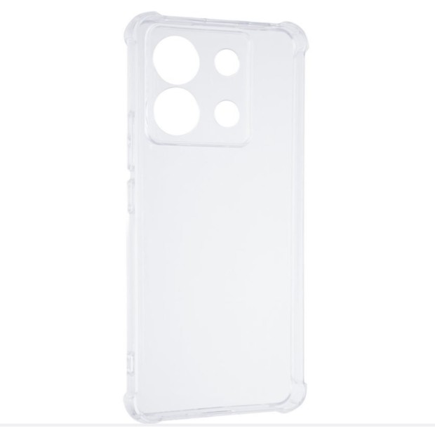 Силикон 6D Xiaomi Poco X6 5G (ShutCam) (Прозрачный)