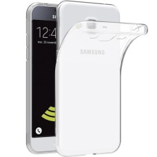 Силиконовый чехол WS Samsung Galaxy J3 (2016) J320 (Белый матовый)