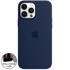 Силикон Original Round Case Apple iPhone 13 Pro Max (09) Midnight Blue