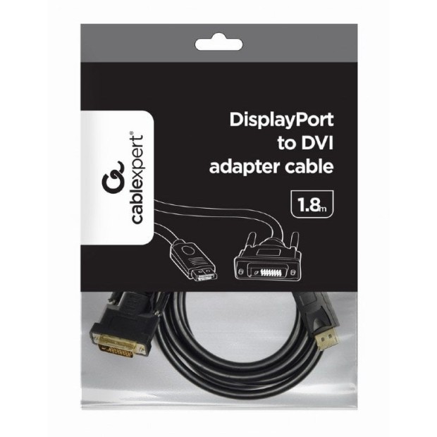 Кабель Cablexpert DisplayPort - DVI (1.8m)