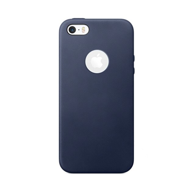 Чехол Силикон Buenos Apple iPhone 5 / 5S / SE (Синий)