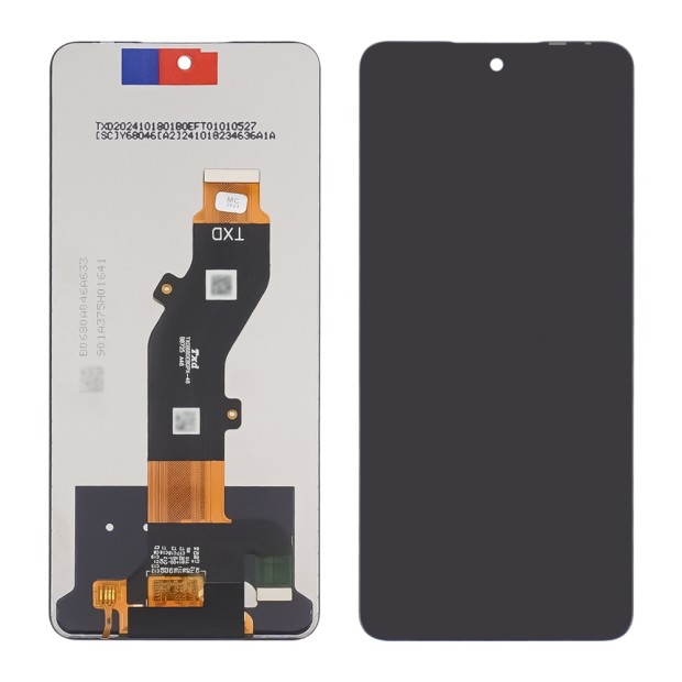 Дисплей для TECNO Spark 30 (KL6) с чёрным тачскрином