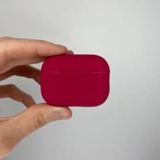 Чехол для наушников Full Silicone Case with Microfiber Apple AirPods Pro 2 (Rose Red)