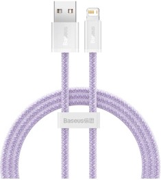 USB-кабель Baseus Dynamic 2.4A (1m) (Lightning) (Фиолетовый) CALD000405