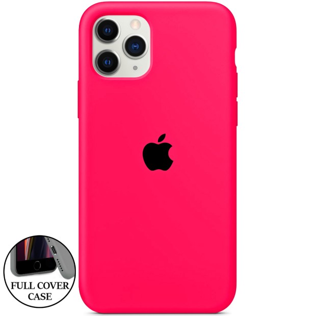 Силикон Original Round Case Apple iPhone 11 Pro (31) Barbie Pink