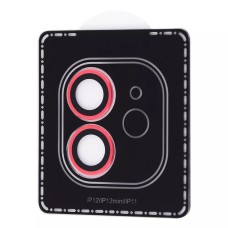 Защитное стекло на камеру Metal Gorilla Apple IPhone 11 / 12 / 12 mini (Red)