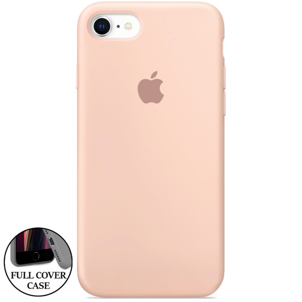 Силикон Original Round Case Apple iPhone 7 / 8 (08) Pink Sand