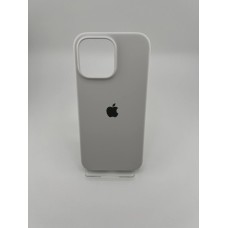 Силикон Original Round Case Apple iPhone 16 Pro Max (41) Hard White