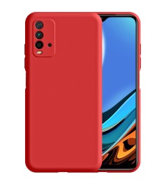 Силикон Original 360 ShutCam Case Xiaomi Redmi 9T (Тёмно-красный)