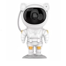 Детский ночник-проектор звёздного неба Astronaut (Белый) (Уценка) (3 Категория)
