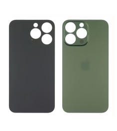 Заднее стекло корпуса для Apple iPhone 13 Pro Alpine Green (зелёное) (Big hole) ..