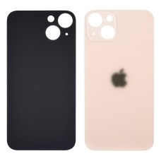 Заднее стекло корпуса для Apple iPhone 13 Pink (розовое) (Big hole)
