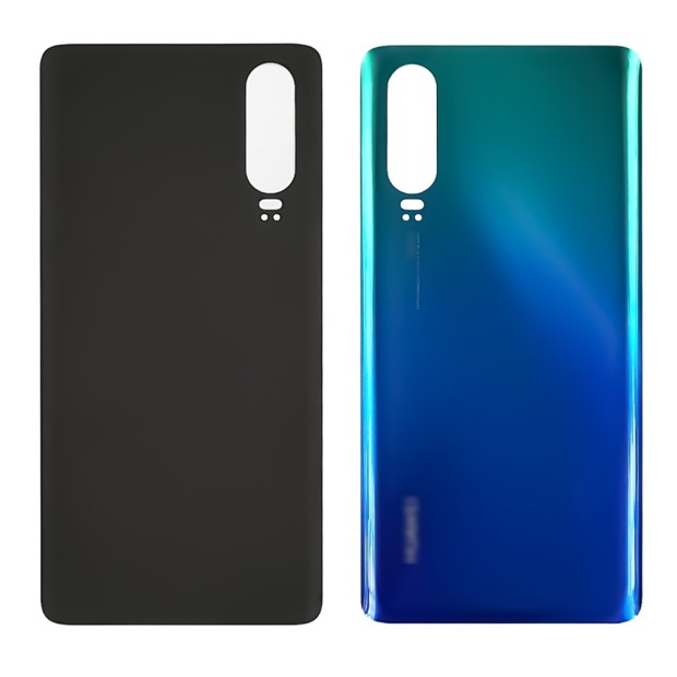 Заднее стекло корпуса для Huawei P30 синее