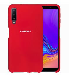 Силикон Original Case HQ Samsung Galaxy A7 (2018) A750 (Клубничный)