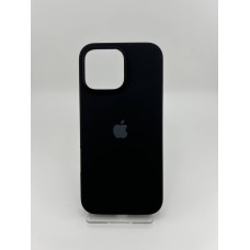 Силикон Original Round Case Apple iPhone 16 Pro Max (07) Black