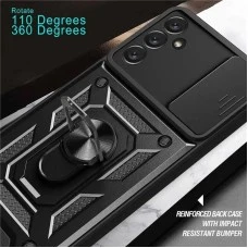Бронь-чехол Ring Serge Armor Case Samsung Galaxy S25 Plus (ShutCam) (Чёрный)