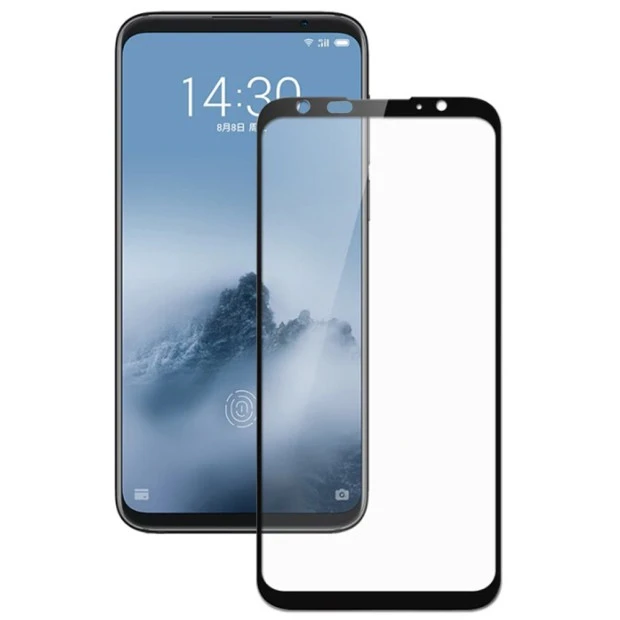 Захисне скло 5D Standard Meizu M16th Чорний
