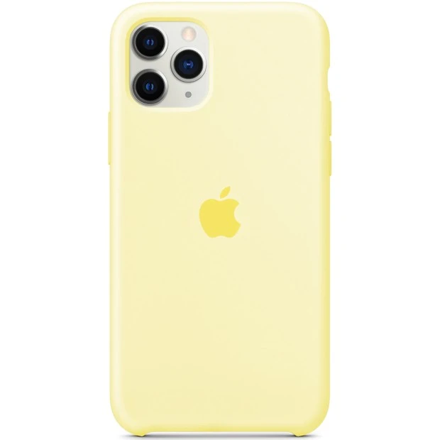 Силіконовий оригінальний чохол Apple для iPhone 11 Pro (51) Mellow Yellow