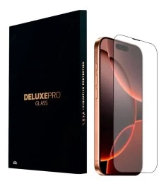 Захисне скло iLera Deluxe Frosted для Apple iPhone 16 Pro Max (Чорний) iLFrDL16P..