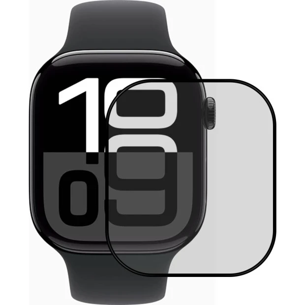 Захисне скло 5D Curved для Apple Watch 10 42mm Black