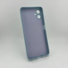 Силикон Original Samsung Galaxy A06 (ShutCam) (Бледно-голубой)