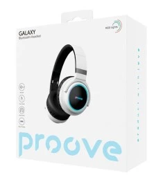 Бездротові накладні навушники-гарнітура Proove Galaxy (Білі)
