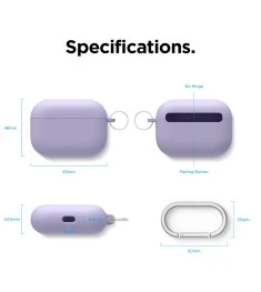 Чохол для навушників Full Silicone Case with Microfiber Apple AirPods Pro (06) Б..