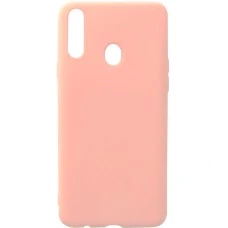 Силикон iNavi Color Samsung Galaxy A20s (2019) (Розовый)