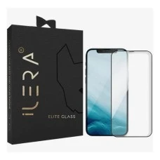 Захисне скло iLera DeLuxe Frosted Apple iPhone 13  /  13 Pro  /  14  /  16E (Чорний) iLDelFr16E