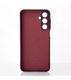 Силікон оригінальний Samsung Galaxy A16 (ShutCam) (Бордовий)