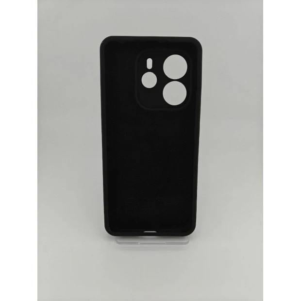 Силіконовий чохол Original Premium Xiaomi Redmi Note 14 4G (ShutCam) (Чорний)