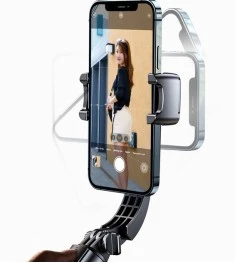 Стабілізатор для зйомки RTAKO L08 Mini Anti-shake Gimbal (чорний)