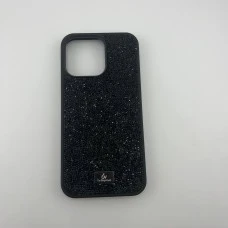 Чохол Bling World Rock Diamond для iPhone 15 Pro Max (Чорний)