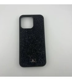 Чохол Bling World Rock Diamond для iPhone 15 Pro Max (Чорний)