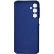 Силикон Original Premium Samsung Galaxy A16 (ShutCam) (Тёмно-синий)