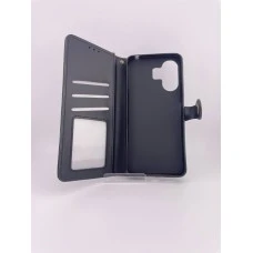 Чехол-книжка Leather Book Gallant Xiaomi Redmi 13C / Poco C65 (Чёрный)