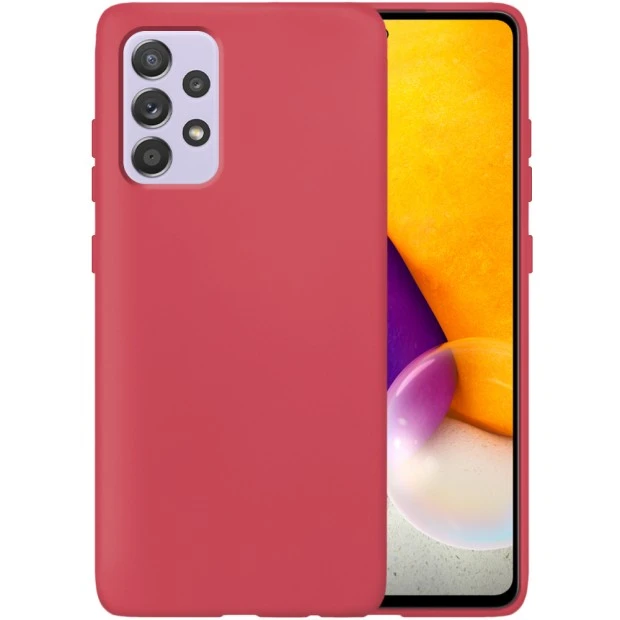 Оригінальний силіконовий чохол 360 для Samsung Galaxy A72 (Полуничний)