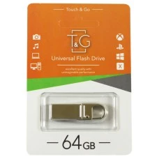 USB + Lightning флеш-накопичувач Touch & Go 008 Metal Series 64Gb (Коротка версія)