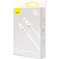 USB-кабель Baseus Superior 100W (2m) (Type-C to Type-C) (Белый) CATYS-C02