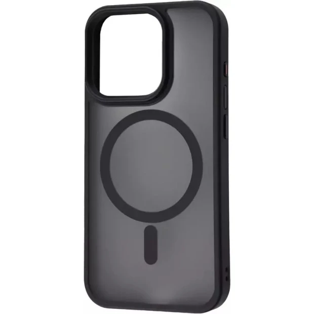 Чохол WAVE Matte Insane з MagSafe для iPhone 15 Plus (Чорний)